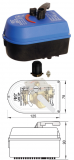 Elektrické servomotory UNI 3P pro otočné směsovací ventily
